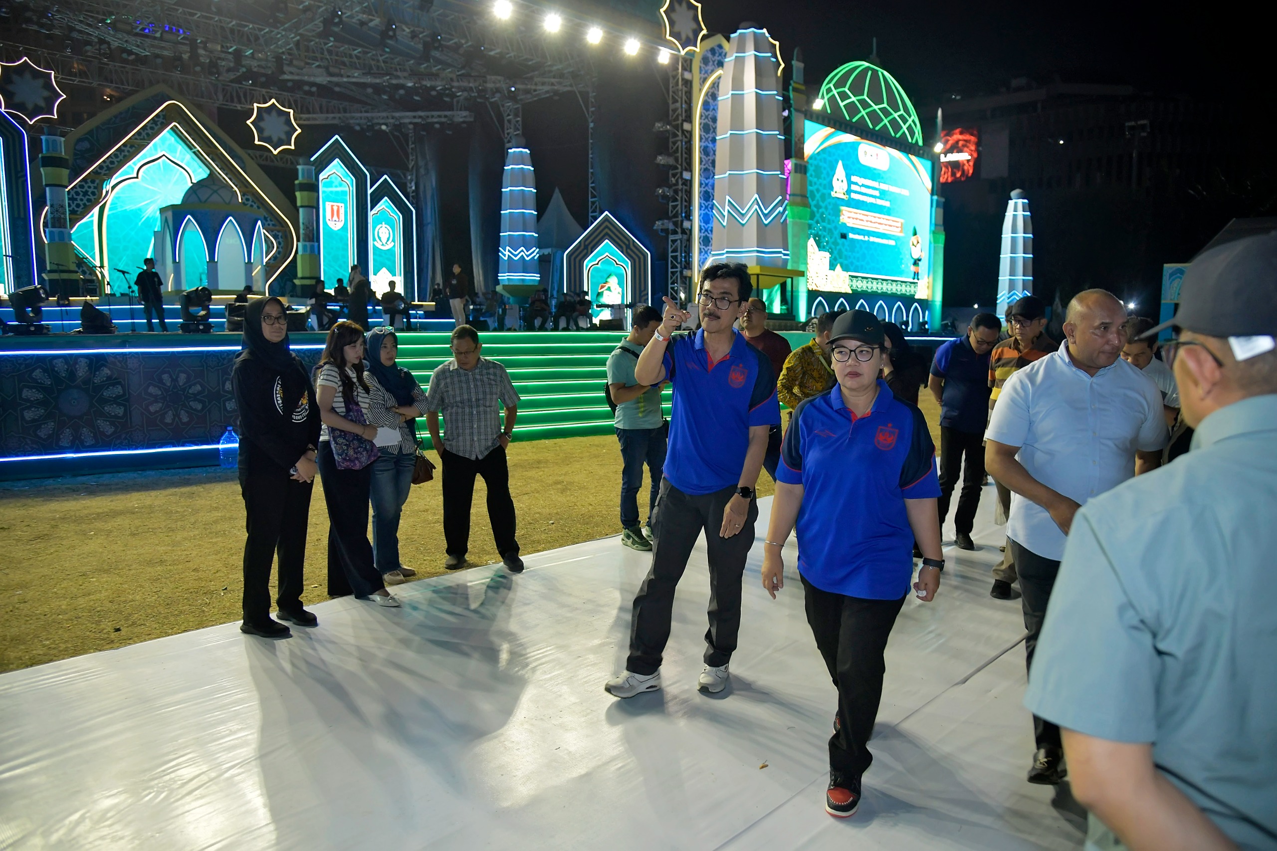 Wali Kota Agustina Pastikan Simpang Lima Siap Sambut MTQ Nasional XXXI, dari Tempat Wudu hingga Air Minum