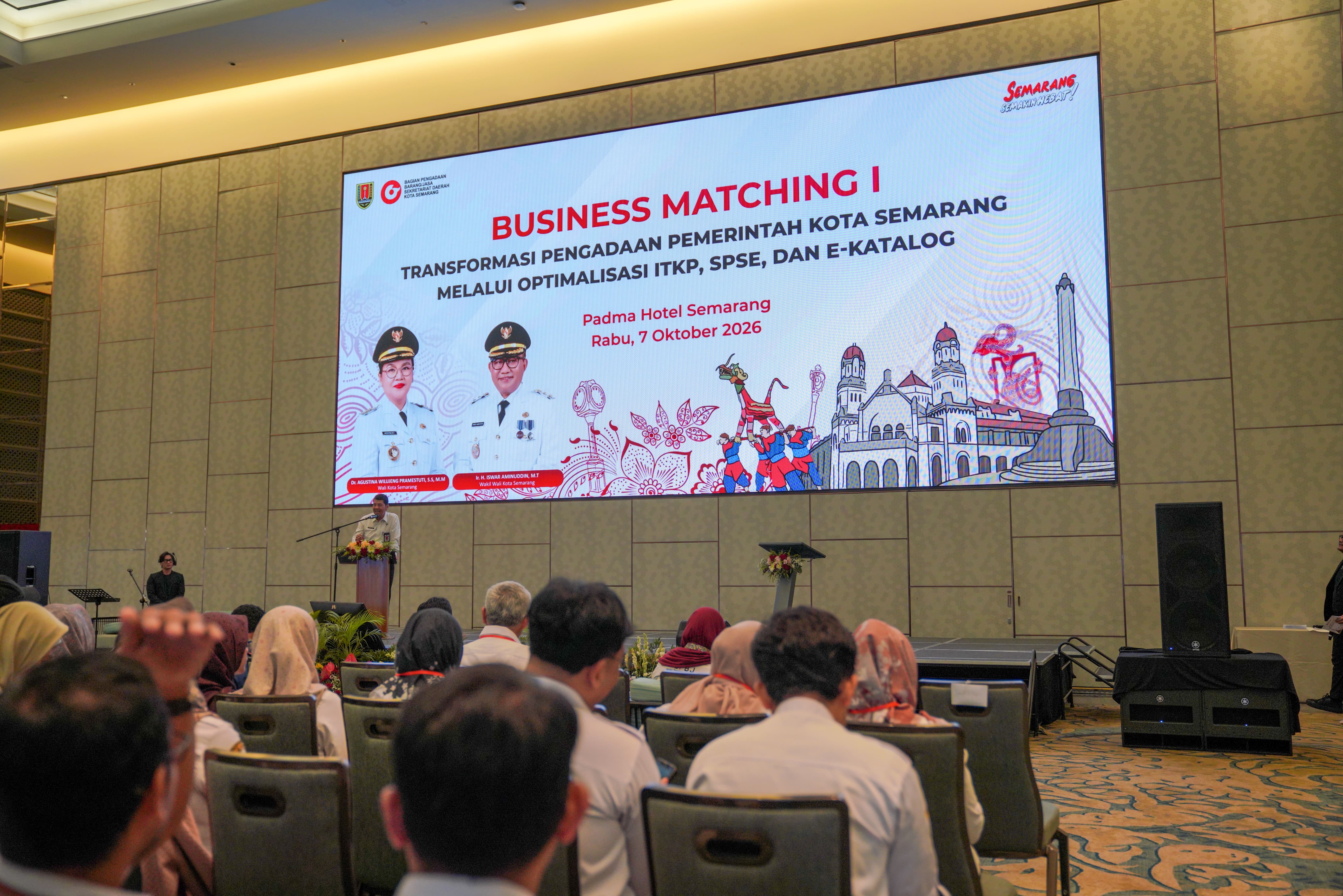 Business Matching I 2026, Pemkot Semarang Dorong Transformasi Pengadaan melalui ITKP, SPSE v5, dan Katalog Elektronik